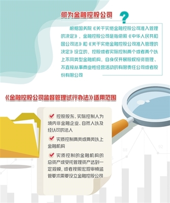 金融控股公司监管政策框架初步搭建 补齐制度短板与强化实业投资管理